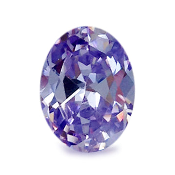 Oval Lavender CZ Loose Gemstones